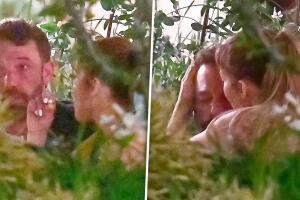 Ben Affleck llora en plena luna de miel y es consolado por Jennifer López 