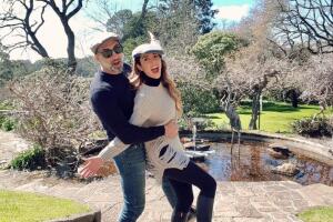 Marlene Favela y su prometido George Seely