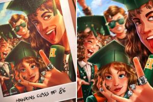 Dibujos de 'Stranger Things' de Rachel Hoo