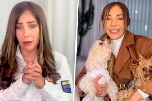 Gelena Solano llora a sus perros y toma radical decisión tras la muerte de ellos