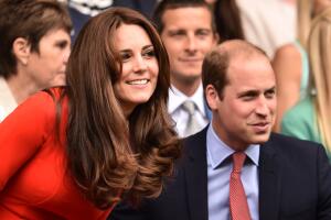 Kate Middleton y Guillermo en Wimbledon 2015