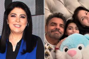 ¿Victoria Ruffo responde a Eugenio Derbez y Alessandra por sus reacciones tras ella hablar de su hija Aitana?