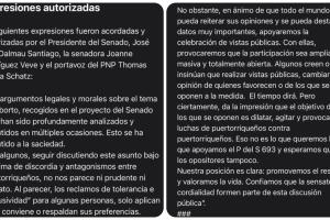 vistas públicas proyecto limita derecho al aborto senado puerto rico