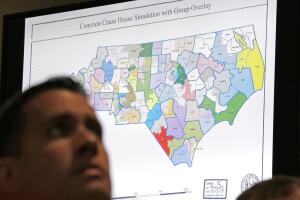 mapa electoral Texas