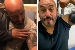 Lupillo Rivera tatuaje Belinda