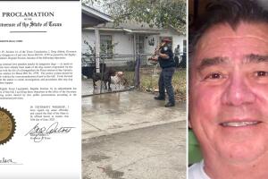 Ramón Nájera perros agresivos iniciativa veto Greg Abbott Texas