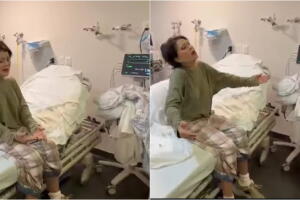 Alejandra Guzmán fue llevada de emergencia a un hospital luego del accidente que sufrió en pleno concierto.