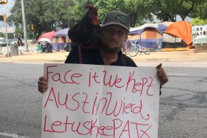 indigentes acampar austin propuesta B