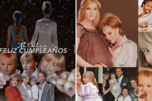 Chantal Andere dejó ver a su hija Natalia en fotos de cuando era niña