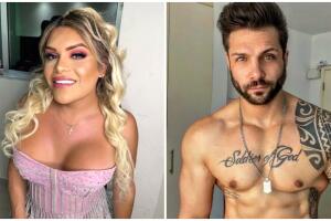 Wendy Guevara y Nicola Porcella