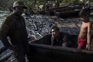 Venezuela Fishing In Oil