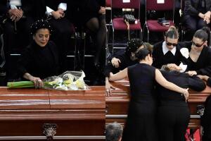 Frida Sofía no apareció junto a las otras integrantes de la dinastía durante el homenaje póstumo a su abuela Silvia Pinal.  