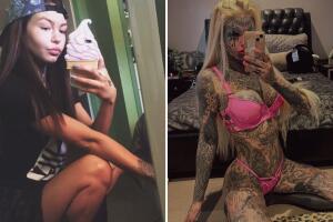 Amber Luke: fotos del antes y después de su transformación
