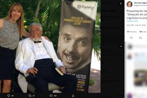 Ruben Aguirre 'Profesor Jirafales' y su hija Verónica Aguirre.jpg