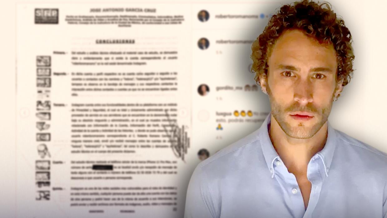 Roberto Romano presenta estudio pericial para defenderse