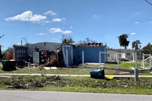 Homes in Port Charlotte after Ian