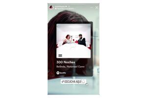 Belinda aprovechó sus redes para promocionar su tema '300 Noches'.
