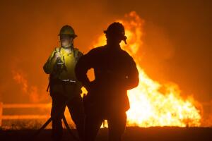 APTOPIX California Wildfires