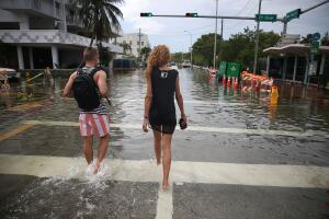 Inundación en Miami Beach