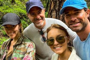 Fernanda Castillo y Erik Hayser con Angelique Boyer y Sebastián Rulli