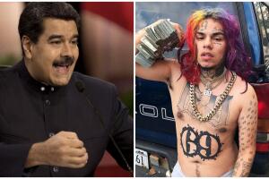Tekashi 6ix9ine salida cárcel muñeco firmado Nicolás Maduro 