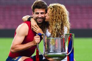 Pique y Shakira Copa del Rey