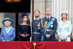Members Of The Royal Family Attend Events To Mark The Centenary Of The RAF