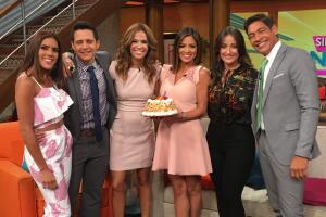 Pamela silva cumpleaños Despierta América