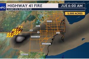 Incendio forestal oeste Miami-Dade consume 5,000 acres