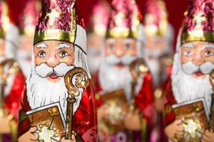 Figuras de chocolate de San Nicolás