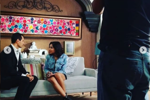 Alejandra Espinoza acudi´ó al casting para la telenovela 'Rubi'