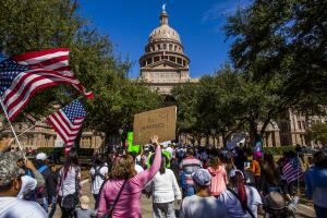 Austin protesta en febrero