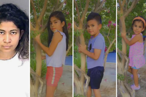 Patricia Ortiz es acusada de asesinar a sus tres hijos en Le Grand, California.