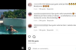 Esta fue la última publicación que Queta Lavat hizo en su cuenta de Instagram el pasado 4 de octubre. 