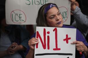 Protesta contra ICE en Chicago
