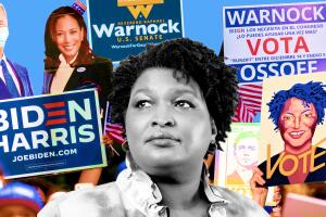 Stacey Abrams, la lider democrata de Georgia