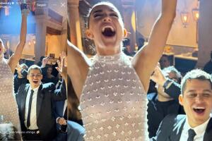 Este fue el tercer vestido que usó 'Ale' Capetillo. 