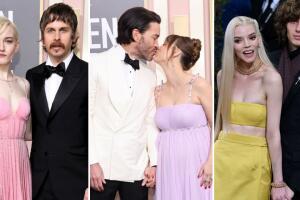 Golden Globe 2023: las parejas de famosos que derrocharon amor en la alfombra roja