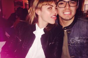 Laura Carmine y Adriano Zendejas