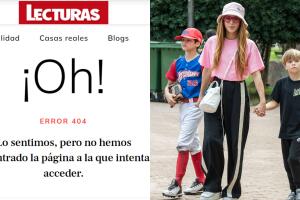 Lecturas eliminó la nota del supuesto viaje de Shakira a Miami luego de que La Vanguardia aseguró que la cantante se fue a Santander con sus hijos.  
