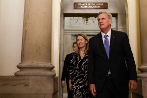 Congressional Leaders Return To Capitol Hill After Weekend