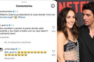 Así reaccionaron Alberto Guerra y Zuria Vega a los rumores de una supuesta separación entre ellos.