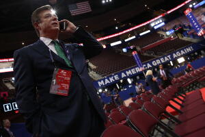 El expresidente de la campaña de Donald Trump, Paul Manafort, el pasado julio durante la Convención Nacional Republicana en Cleveland.