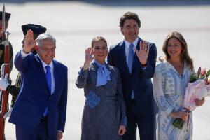 Trdeau llega a México