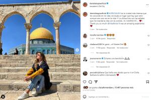 Daniela Tapia en Jerusalén