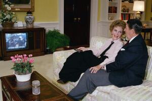 Ronald Reagan and Nancy Reagan