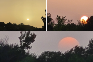 atardecer-polvo-Sahara-Dallas-Fort-Worth