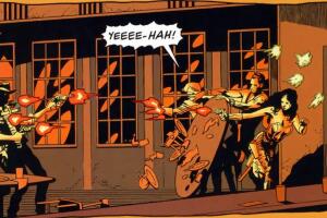 Wonder Woman en Justice Riders