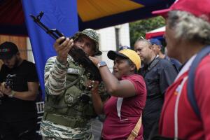 APTOPIX Venezuela Military