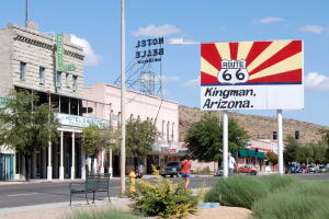 Route 66 in Kingman, Arizona